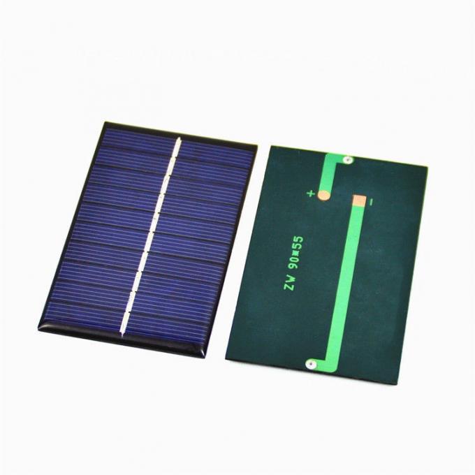 Lightweight 6V 0.8W Polycrystalline Silicon Solar PV Modules 0