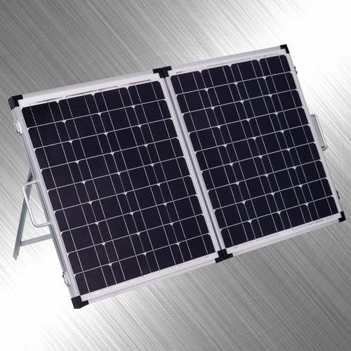 Monocrystalline 100w Folding Solar Panels For Camping 0