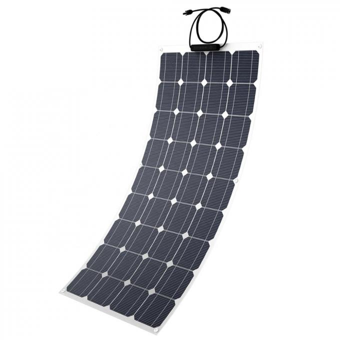110W Semi Flexible Solar Panels 0