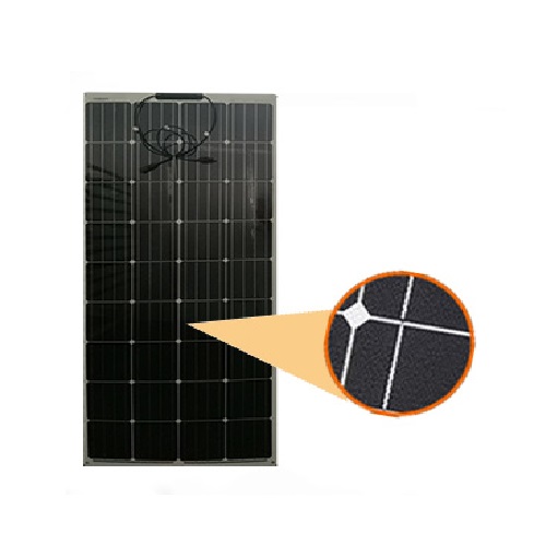 Thin Film 160 Watt Lamination ETFE Flexible Solar Panels 0