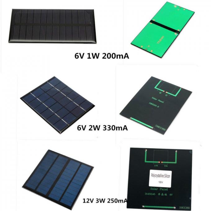Waterproof 5v 6v 12v 0.5w 1w 2w 3w Mini Solar Panels 0