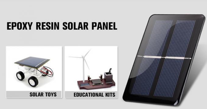 1W 2W 3W 1V 2V 3V 5V Epoxy Resin PET Mini Solar Panels 6