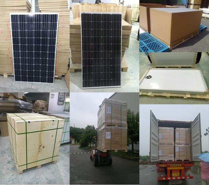 High Efficiency 360w 370w 380w Mono PV Solar Panels 0