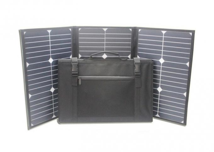 90w Monocrystalline Folding Solar Panel With Carry Bag 0